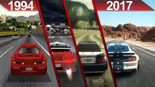 Evolution of Need For Speed Graphics (1994 - 2017) | PC | ULTRA | - UPDATED - 2017 -