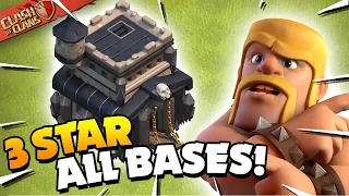 3 Star ANY TH9 Base with this Strategy! Best Town Hall 9 Attack Strategy (Clash of Clans)