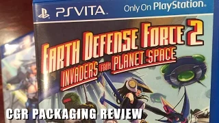 CGR Packaging Review - EARTH DEFENSE FORCE 2: INVADERS FROM PLANET SPACE