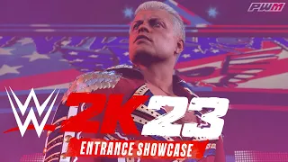 WWE 2K23 - Cody Rhodes CodyVator Entrance 4K | 60 FPS