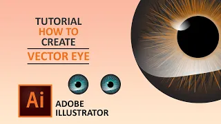 Vector Eyes Tutorial - Adobe Illustrator Urdu / Hindi