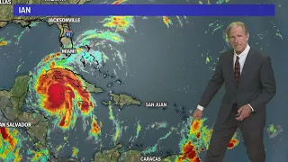 Hurricane tracking: Ian playing out as forecast, will become a major hurricane | Sept. 26 7pm