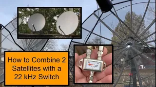 Using a 22kHz switch for satellite TV