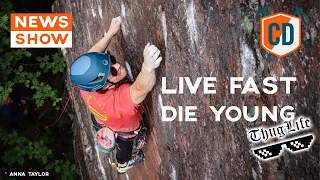 E9 With Ground Fall Potential: SCARY Climb | Climbing Daily.2022