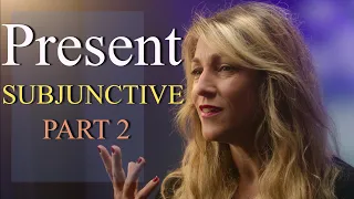 Present SUBJUNCTIVE-PART 2-Learn with Laura #spanish