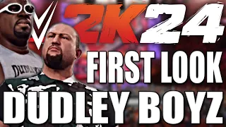 WWE 2k24 *NEW* ECW DLC Pack Dudley Boyz FIRST LOOK!