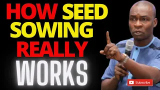 HOW SEED SOWING REALLY WORKS | watch this before you sow your next seed | APOSTLE JOSHUA SELMAN