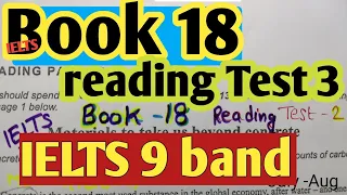 IELTS Reading tips and tricks | ielts18 reading Test 3 psg 3 mixed ability  reading answers | #ielts