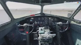 Take a tour of the inside of a B-17 bomber