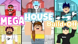 MEGA House Build-Off! Panda V.s. 5 FANS!