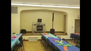 A Single DJ Speaker At A Wedding?