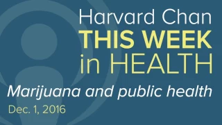 Marijuana and public health