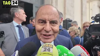 Funerali Franco Di Mare, Bruno Vespa: “Mi fa piacere che intervista Fazio abbia risvegliato la Rai”