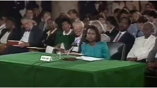 From the Vault: Anita Hill testifies at Clarence Thomas confirmation hearings