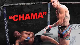 Alex Pereira terrorizing the UFC for 21 minutes straight