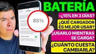 🔋 Respondiendo 50 PREGUNTAS de la CONDICIÓN de BATERÍA en tu iPhone 📲 Podría subir!! 💯