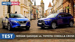 TEST | Nissan Qashqai e-Power vs Toyota Corolla Cross Hybrid | Ktorý hybrid je lepší? | Motoring TA3