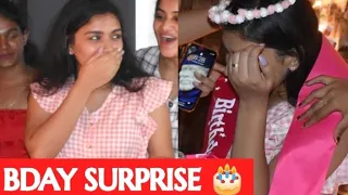 Sembaruthi Serial Parvathi (Shabana) gets Surprise Birthday Celebration