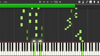 Canon Rock by JerryC Piano version Synthesia Midi