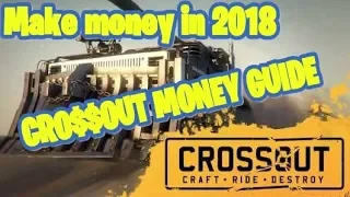 How to make money / Coins in Crossout 2018 on PC Xbox or Ps4 - Market Guide