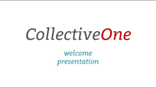 CollectiveOne Intro