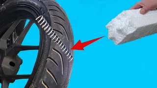 Why did Audi hide this from the world! Tire repair without glue for the first time in the world