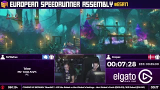 #ESA17 Speedruns - Trine [NG+ Coop Any%] by Cropax and MrWalrus