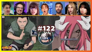 Naruto Episode 122 | Shikamaru vs Tayuya | Reaction Mashup ナルト