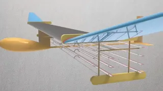 MIT create a plane that flies without moving parts using electroaerodynamic propulsion.