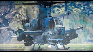 2 minutes of AH-1Z Viper in action   - Ground RB   |War Thunder|