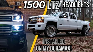 I Installed the MOST Expensive Headlights on my LML Duramax!