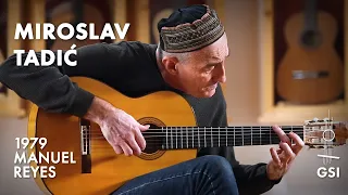 Miroslav Tadić plays his piece "Rustemul" (based on a trad. Romanian dance) on a 1979 Manuel Reyes