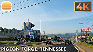 Pigeon Forge, Tennessee! Drive with me through a Tennessee town!