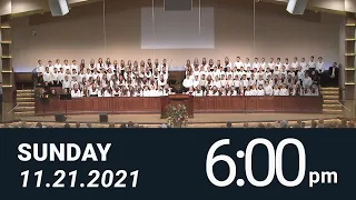 11/21/2021 Sunday 6pm - Full Service