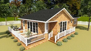 Studio 93 Presents: Small House Design with 3 Bedrooms-With Floor Plan