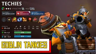 Round 6 of Goblin Tankies - 1 v 9 Techies DOTA 2