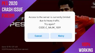 How to fix pes 2020 crash problem.easy trick.