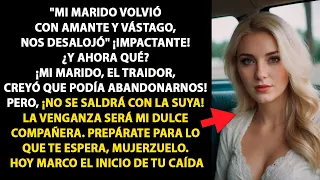 "MI MARIDO VOLVIÓ CON AMANTE Y VÁSTAGO, NOS DESALOJÓ" ¡Impactante! ¿Y ahora qué?