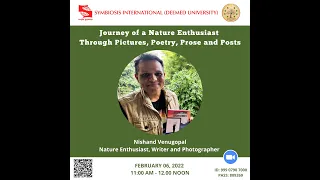 Journey of a Nature Enthusiast - Through Pictures, Poetry, Prose and Posts | Nishand Venugopal