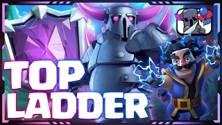 TOP LADDER PUSH WITH BEST PEKKA DECK RIGHT NOW !! 7300 🏆