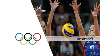 Volleyball Women's Preliminary - Pool A Italy v Russia Highlights | London 2012 Olympics