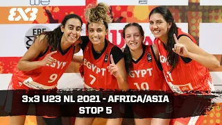 RE-LIVE - FIBA 3x3 U23 Nations League 2021 - Africa/Asia | Stop 5