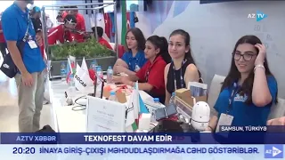 "ASAN xidmət" "Teknofest Samsun" tədbirində - AzTV 31.08.2022