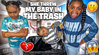 She Threw My Reborn Baby in The Trash !!!!!