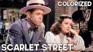 Scarlet Street | COLORIZED | Edward G. Robinson | Film Noir | Drama