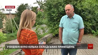 Причиною пожежі складських приміщень на Львівській цитаделі міг бути підпал