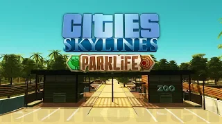 ГОРОД НА ОСТРОВАХ #1 CITIES SKYLINES PARK LIFE Прохождение