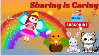 Sharing is Caring/Fairytale story/Best kids story / Boo Boo story Time / English story