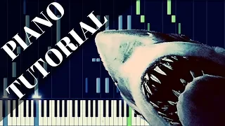 How to Play Jaws Piano | Jaws Theme Piano Tutorial Sheet Music