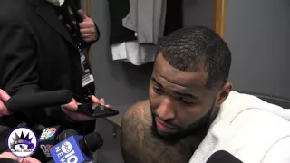 Cousins not satisfied even after scoring 56 points